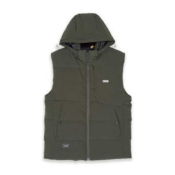 5th STREET｜山形｜男裝｜保暖羽絨背心｜綠色