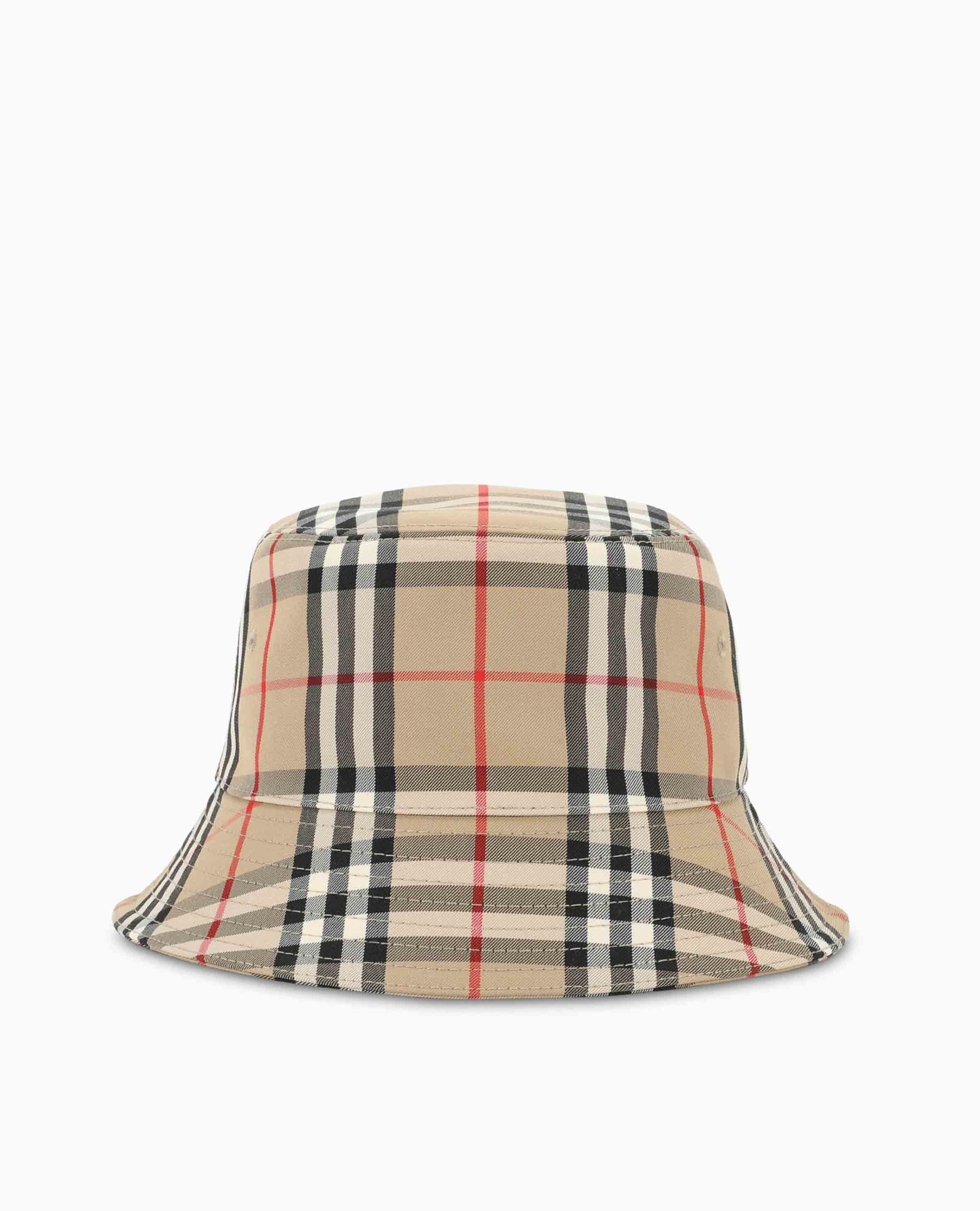 BURBERRY 復古格紋漁夫帽