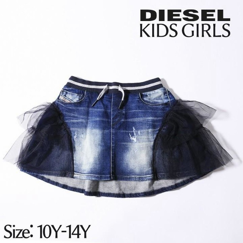 ディーゼルキッズ DIESEL KID ミニスカート ジュニア ガール ウエスト