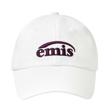 韓國 emis NEW LOGO EMIS CAP(RENEWAL) 韓製 新標誌款棒球帽 白色WHITE