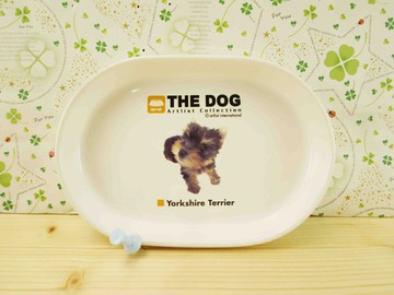 【震撼精品百貨】新大頭狗 The Dog 瓷盤-約克夏 震撼日式精品百貨