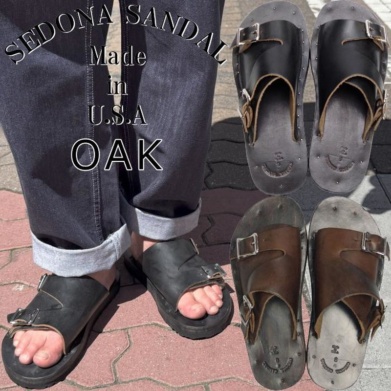 セドナサンダル オーク SEDONA SANDAL OAK ダブルモンクサンダル