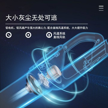 【年終特惠】禮品桌面吸塵器無線充電便攜車載扁吸嘴大吸力家用手持吸塵器【幸福驛站】