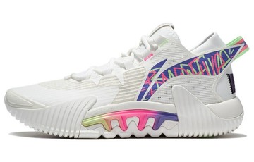LI-NING BADFIVE 2 LOW WHITE RAINBOW