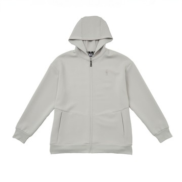 【NBA】中性落肩帽拉_NBA 連帽外套 男女 灰色-3455140911