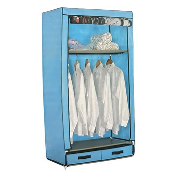 三和牌 創意DIY衣櫥 G90 160x88x46cm - 輕巧組裝  多層收納