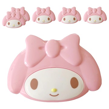 日本 friend 肥皂盒附蓋  美樂蒂 My Melody  6個