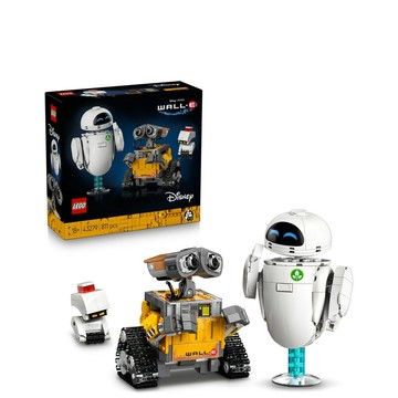 LEGO 迪士尼系列 43279 瓦力和伊芙(玩具 積木 機器人 皮克斯)
