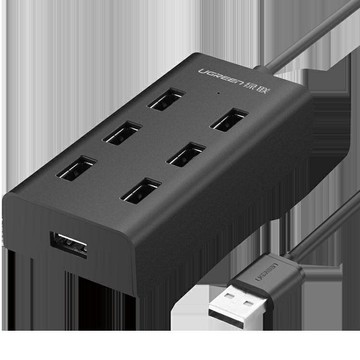 綠聯usb擴展器轉接頭一拖多介面孔hub電腦筆記本外接usb