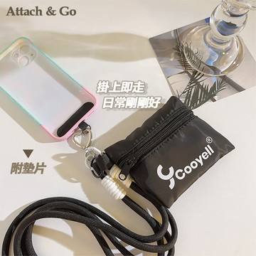 🔥台灣現貨🔥｜潮酷機能多功能戶外風實用編織手機掛繩附墊片斜背掛飾(黑、軍綠、黑白)｜🔥隔日到貨🔥｜MS