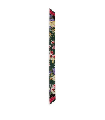 Dolce & Gabbana Silk Floral Print Scarf