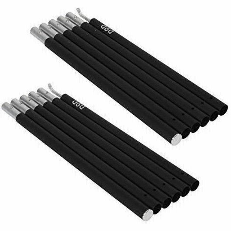 Dod ディーオーディー コンパクトタープポール 収納40cm 太さ19mm ツーリング仕様 Max約0cm Xp1 630 Bk 通販 Lineポイント最大0 5 Get Lineショッピング