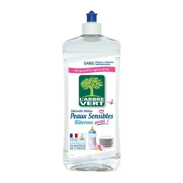 L'ARBRE VERT 敏感肌膚洗碗精DISH WASH SENSITIVE & BABY #23910【299免運領券再享折扣】