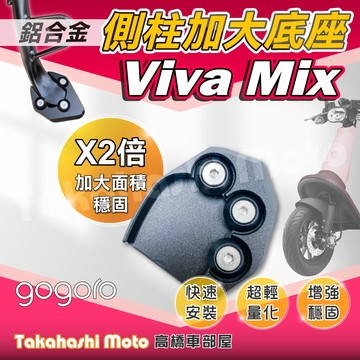 【穩定加倍】 Viva Mix 側柱加大座 側柱加大底座 增厚底座 側柱加大片 側柱底板 專款專用 GOGORO