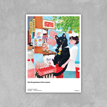 missquai 給香港的情書系列明信片 - 夏之風物詩