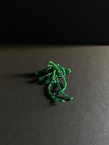 霧綠系 異星花語耳環