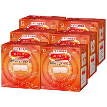 花王KAO 蒸氣眼罩 12入X6盒(款式任選)
