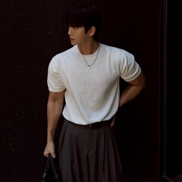 正韓夏日涼爽舒適亞麻針織短袖上衣 14色 YUPPIE 預購商品 0512