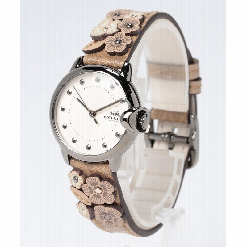 Coach delancey floral watch sale