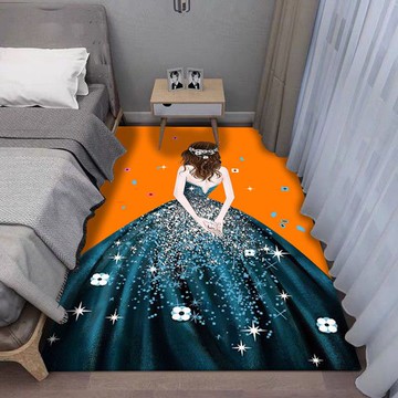 免運 開立發票 地墊 門墊 進門門墊 地毯3D床邊地毯輕奢立體床邊腳墊臥室大面積滿鋪家用飄窗陽臺客廳地毯特惠/快速出貨