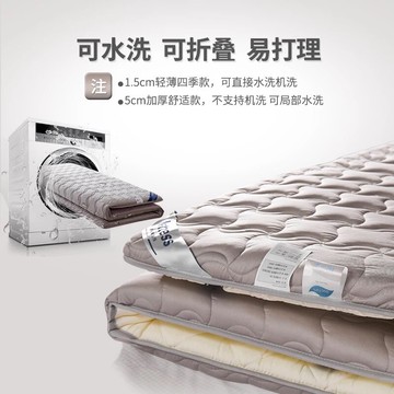 抗菌防螨全棉床墊保護墊加厚軟墊雙人租房專用家用宿舍褥子薄款墊