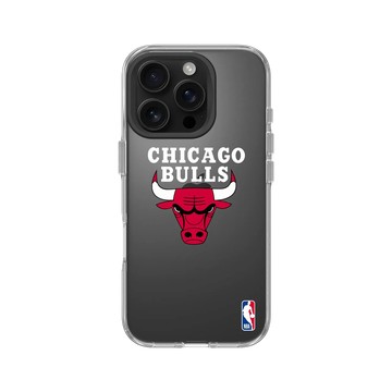 iPhone 16 Pro Clear 透明 - NBA - Logo-芝加哥公牛 Chicago Bulls - Light