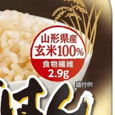 ふるさと納税 山形県 山形県産　玄米　100%使用　マルちゃん 玄米ごはん 160g×12個　酸味料不使用