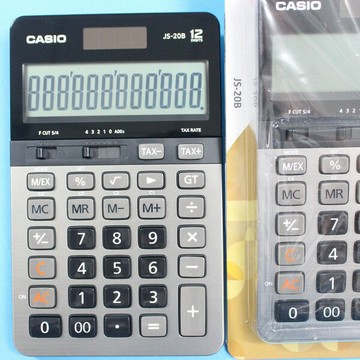 CASIO計算機 JS-20B 計算機 12位數大螢幕太陽能雙電力/一台入(促1500)-含稅 保固2年【APP滿額下單4%點數(單一帳號最高1000點)】7/31止