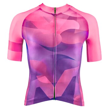 MERIDA 美利達女短車衣 透氣網布 L 粉紫色  1件