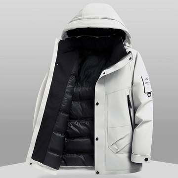 【巴黎精品】現貨+預購 真羽絨90%白鴨絨羽絨外套羽絨衣夾克-保暖戶外情侶款寬鬆羽絨男女外套5色a1is63