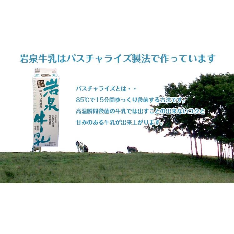 牛乳 乳製品 岩泉牛乳 1000mL×1本 岩手岩泉 産地直送 ギフト 敬老の日 プレゼント