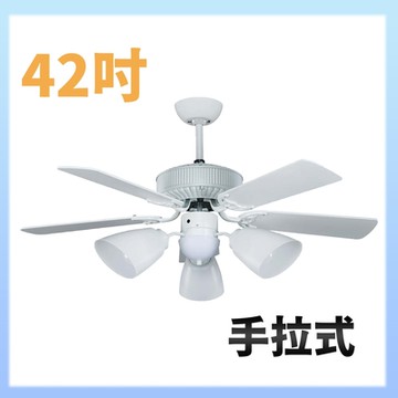 【大巨光】吊扇_42吋(WT-211+212 含燈具)