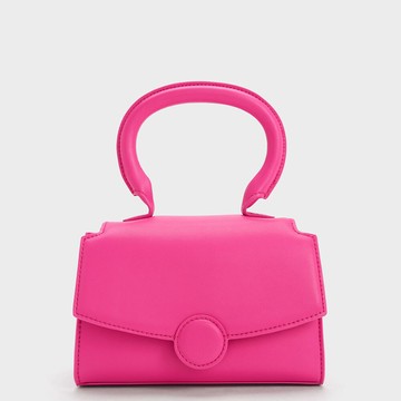 Clover 圓釦手提包