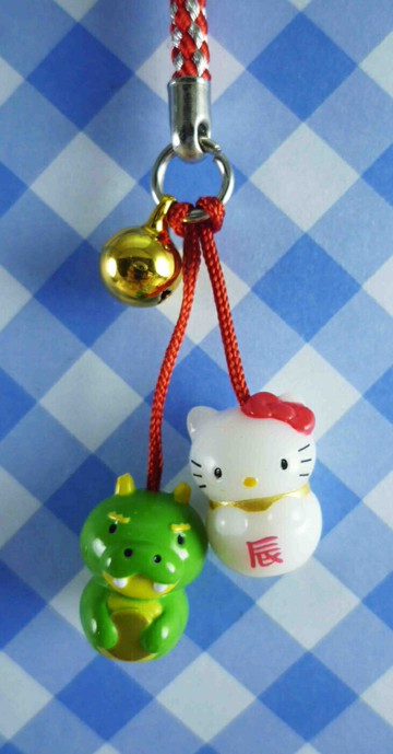 【震撼精品百貨】Hello Kitty 凱蒂貓 限定版手機吊飾-辰龍 震撼日式精品百貨