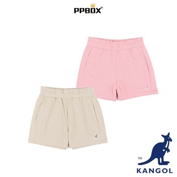 KANGOL 袋鼠 女款運動休閒 短褲 褲子【64221502】時尚 女裝 運動褲 休閒套裝 日韓穿搭