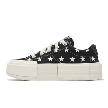 Converse 休閒鞋 Chuck Taylor All Star Cruise 大童 女鞋 厚底 黑 星星 帆布鞋