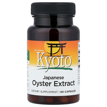 Swanson Vitamins, Kyoto®，日本牡蠣提取物，60 粒膠囊（每粒膠囊 500 毫克）