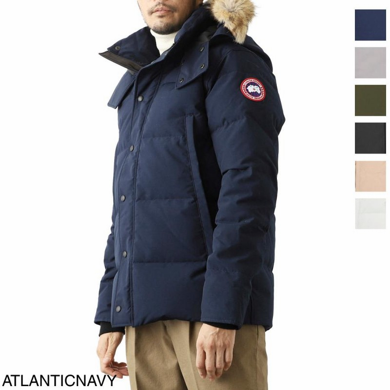 CANADA GOOSE ファー付きダウン