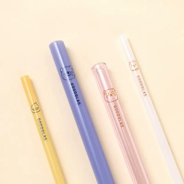 【WUZ屋子】好玻GOODGLAS 玻玻島 奶油色玻璃吸管-共4款