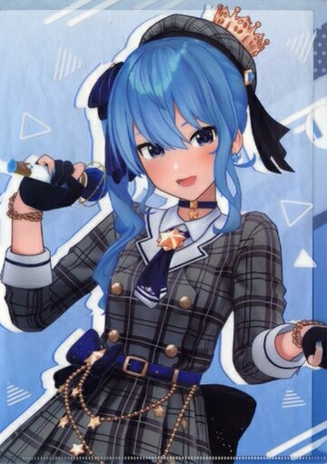 星街A4文件夾虛擬YouTuber Holo Live HOLO Starter商品