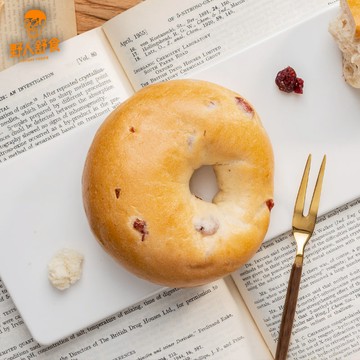 蔓越莓貝果80g│職人貝果