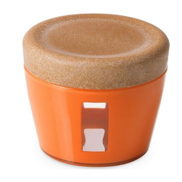 【OMADA】生活密封儲物罐 橘色 0.5L(防潮罐、儲物罐、密封罐)