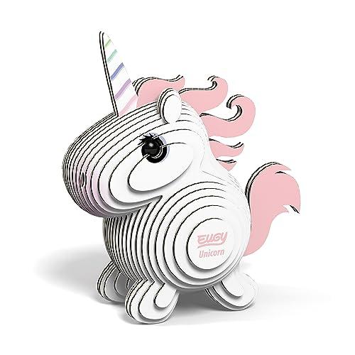 EUGY 014 Unicorn Eco-Friendly 3D Paper Puzzle