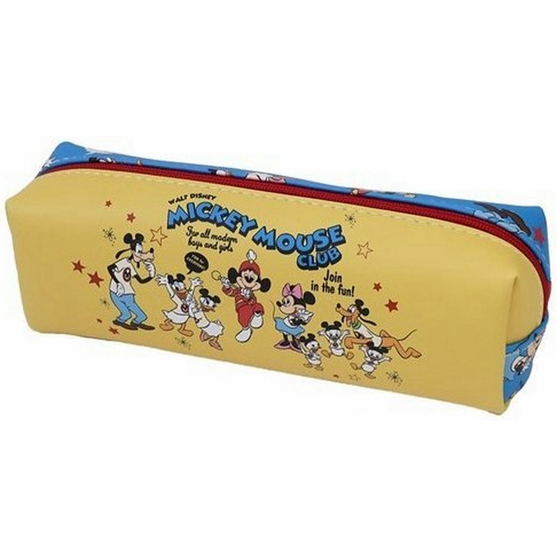 ミッキーマウス 筆箱 ロングポーチ Mickey Mouse Club グッズ ペンケース 通販 Lineポイント最大0 5 Get Lineショッピング