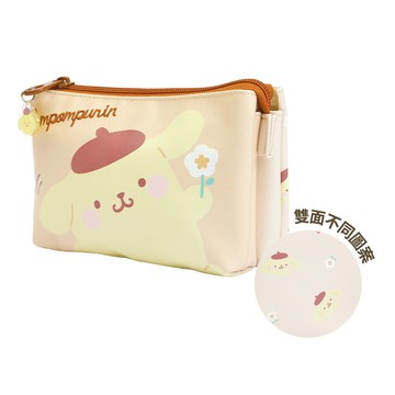 【HOUSUXI】三麗鷗布丁狗-刺繡三層收納包＜售價已折＞