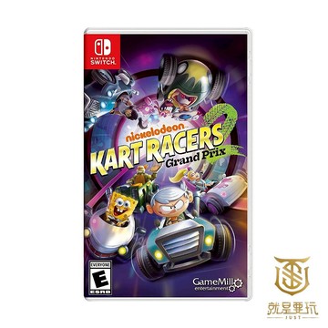 【就是要玩】NS Switch 尼克卡通賽車手2 大獎賽 英文版 尼可卡通 尼可 Nickelodeon 賽車 競速