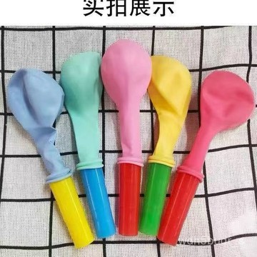 臺灣🚍8H出🉑肺活量鍛鍊氣球乳膠老人成人兒童功能康複腹式練習呼吸吹氣嘴器