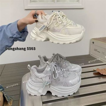 老爹鞋女2026春季新款厚底百搭增高運動鞋春款防滑透氣輕便休閑鞋