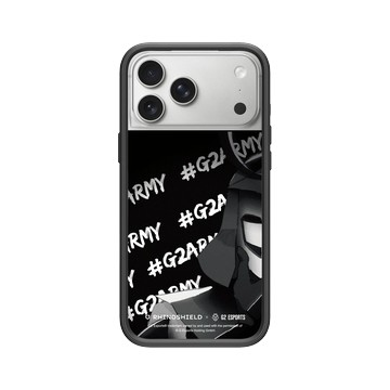 iPhone 17 Pro Max Mod NX -邊框背蓋組合 (相機按鈕) 黑 - G2 Esports - #G2ARMY - 武士