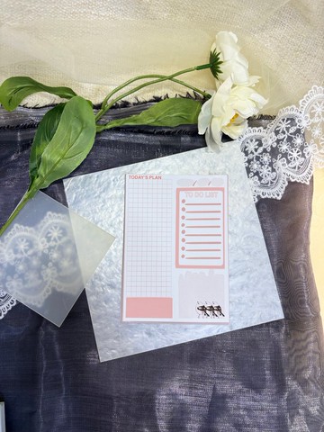 10x14cm To do list 銀喉長尾山雀便條紙可撕不黏50張